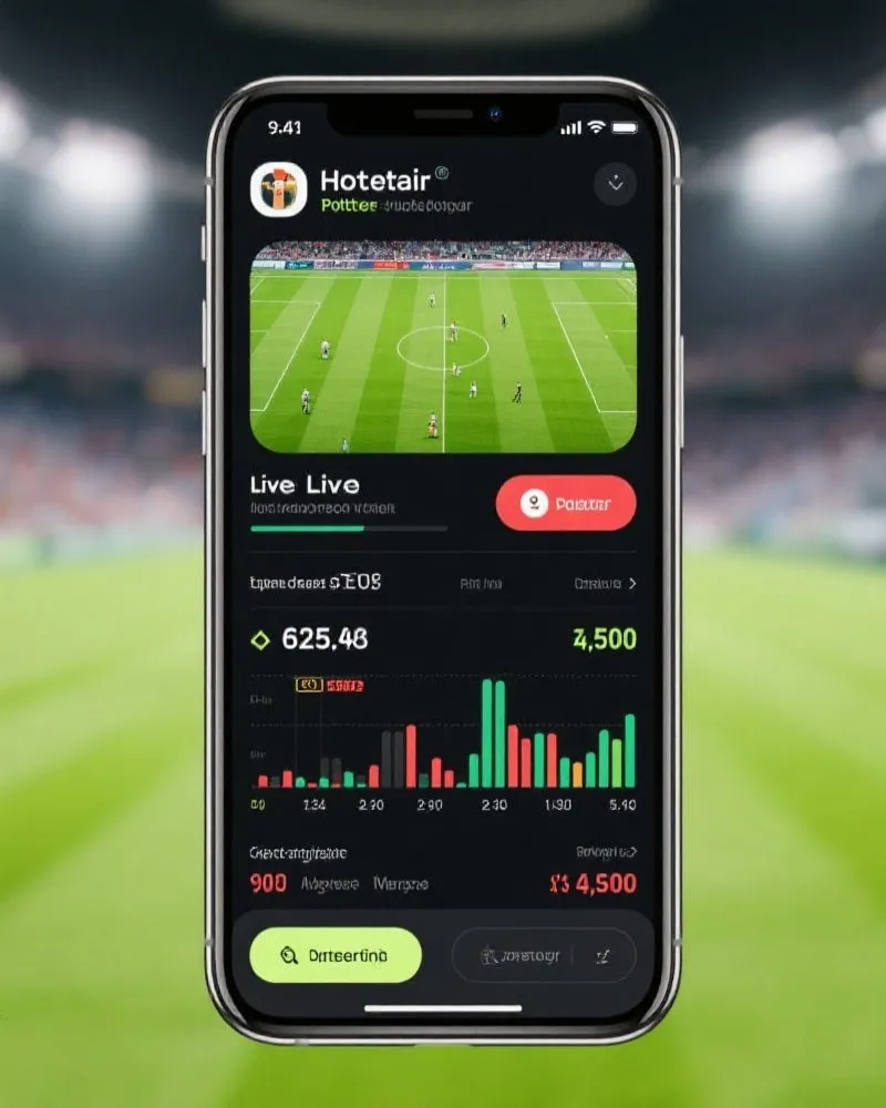 欧冠官方App界面