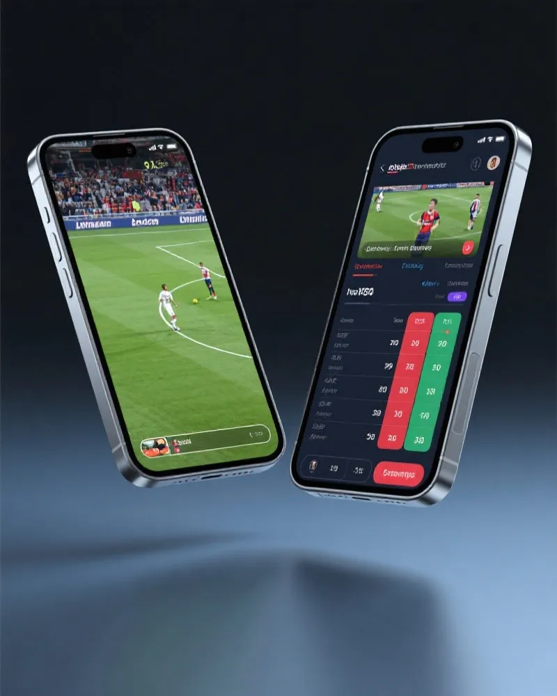 欧冠官方App界面展示